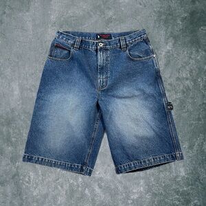 Vintage U.S. Polo Association Jeans Mens Shorts Baggy Carpenter Jorts Sz 36